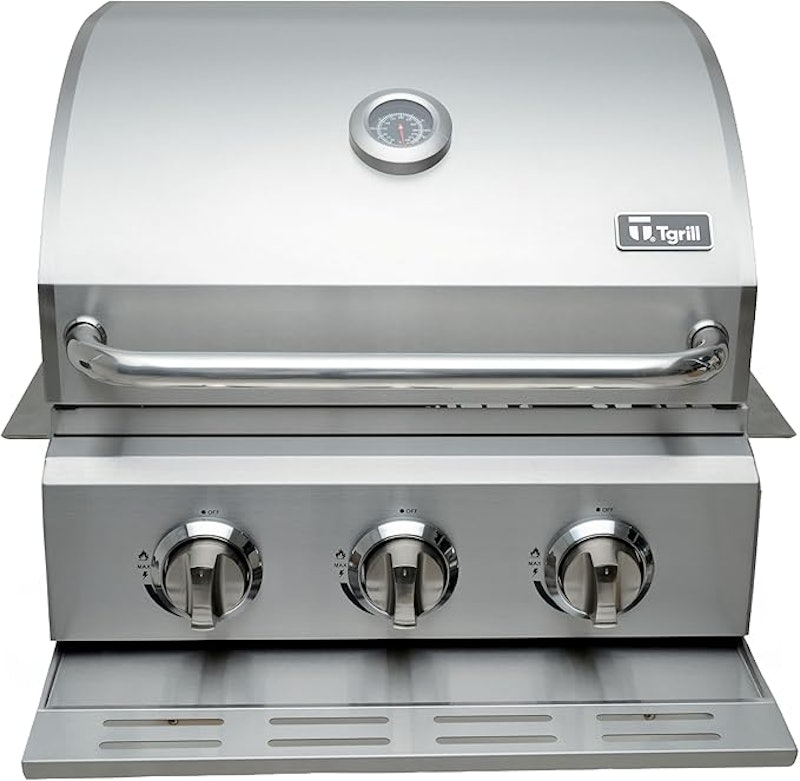 Churrasqueira a Gás em Inox 3 Queimadores Modelo Supreme 1