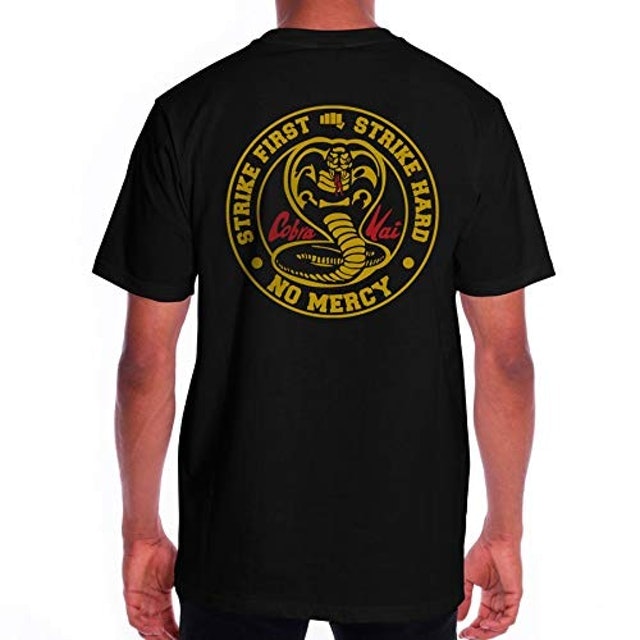 Camiseta Cobra Kai Camisa Masculina Série Karatê Kid 2