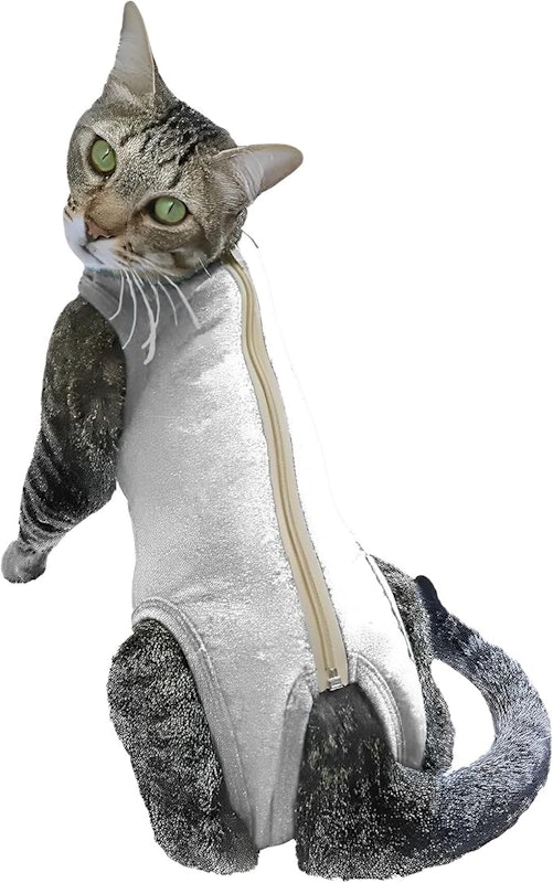 Roupa Cirúrgica Grande Gatos Pós-Cirurgia e Pós-Operatório 1