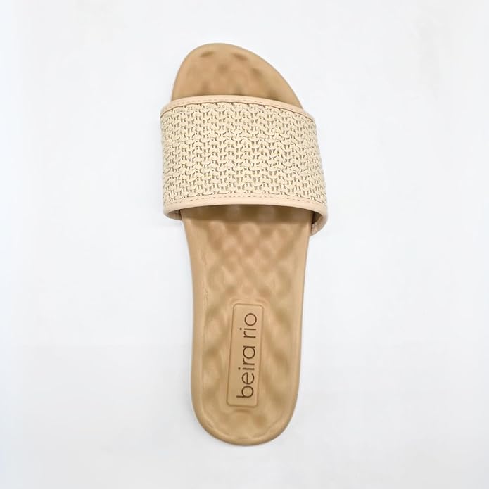 Chinelo Beira Rio Feminino Slide Costurado 4