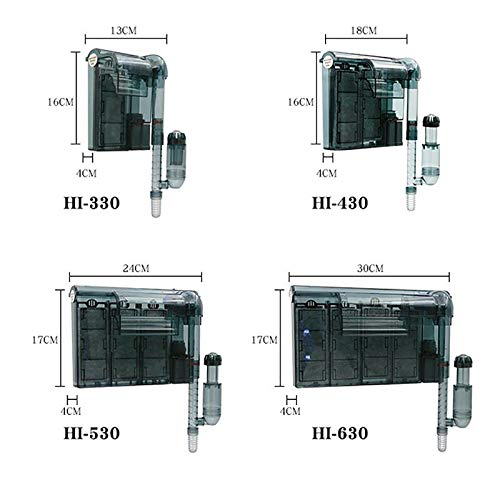 Filtro Externo Hang-On 280 L/H 2 W - 127 V, Preto 4