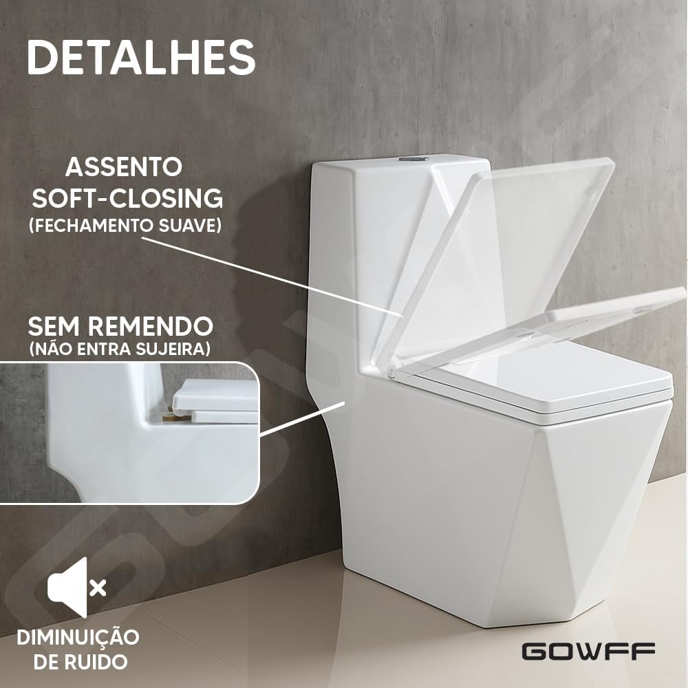 Vaso Sanitário Monobloco Diamante 3
