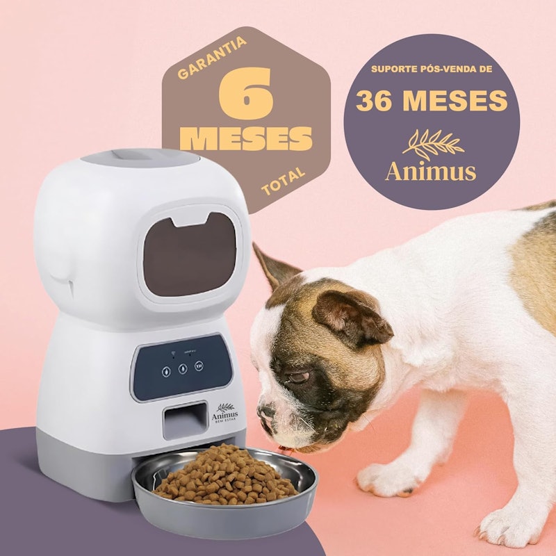 Alimentador Automático Smart Cães e Gatos 4