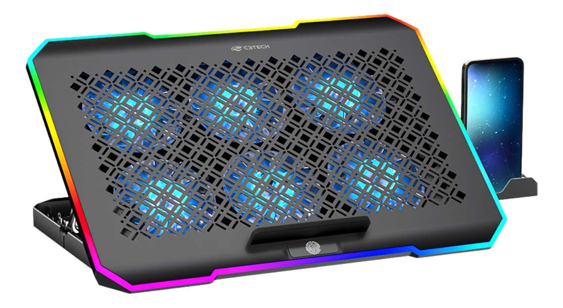 Base para Notebook 17,3" Gamer Gaming 1
