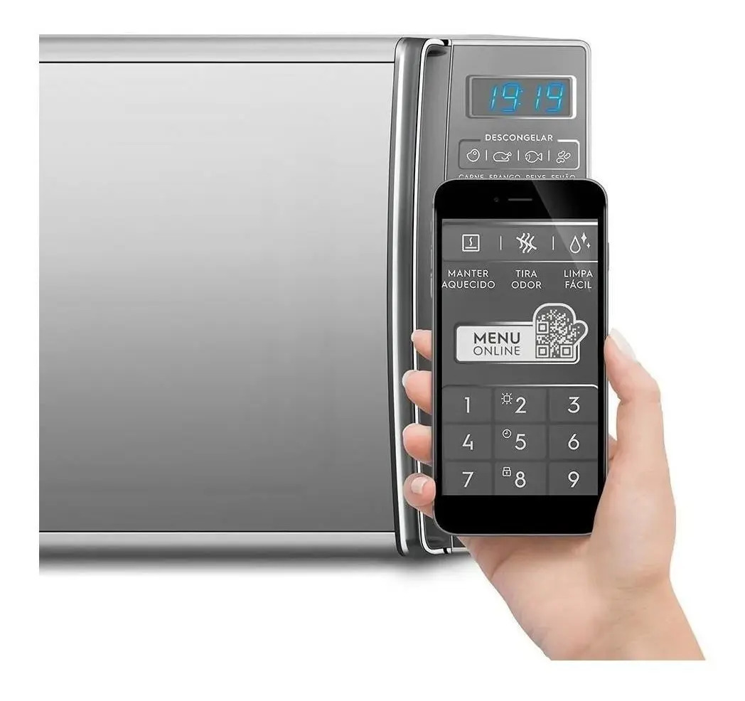 Micro-ondas Electrolux 27 L Cor Inox Espelhado 3
