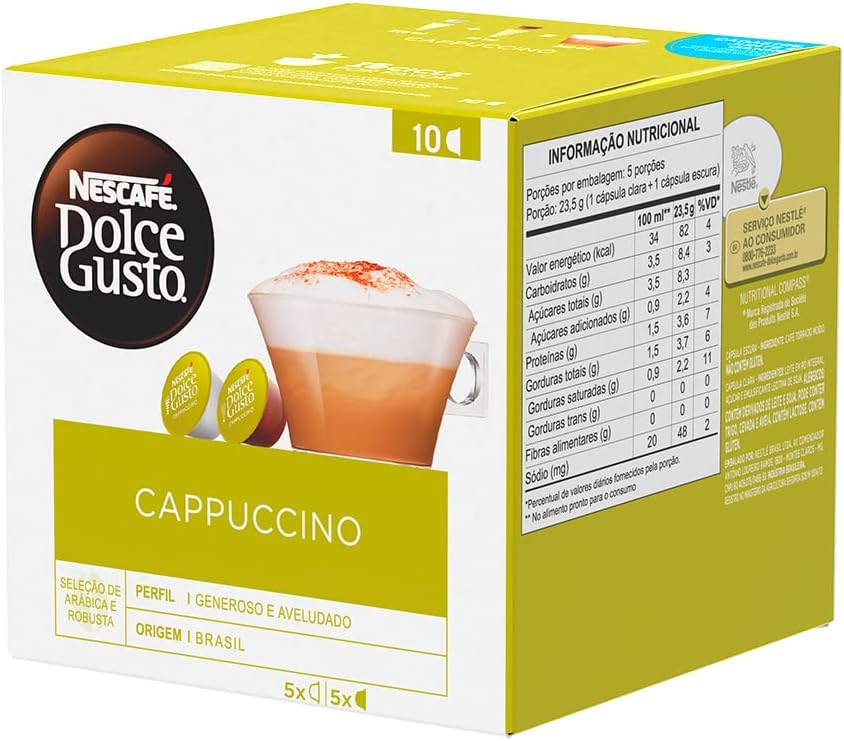 Cápsulas Cappuccino Dolce Gusto 5
