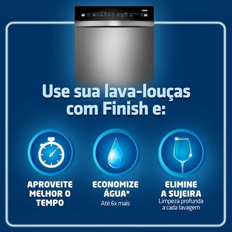 Detergente Finish Powder Advanced 3