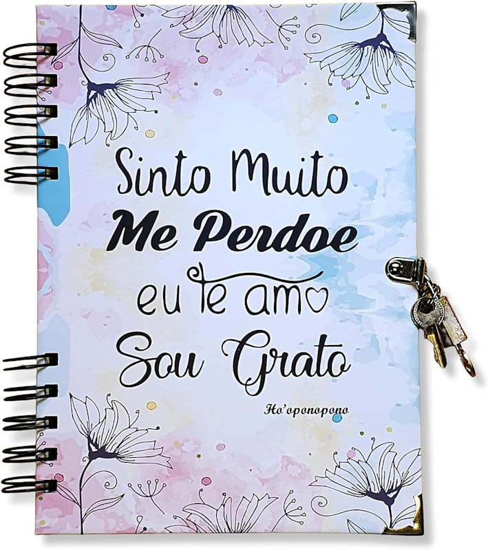 Diário com Chave Hoponopono 1