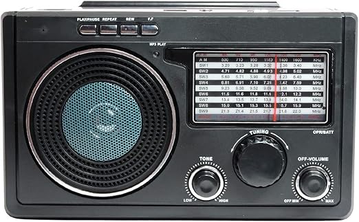 Rádio Retrô CNN-686 Recarregável 2