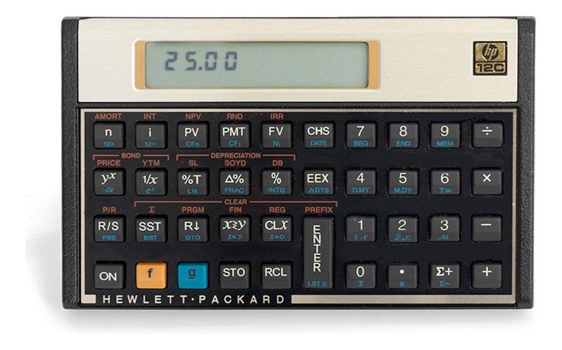 Calculadora Financeira HP 12C Gold 1