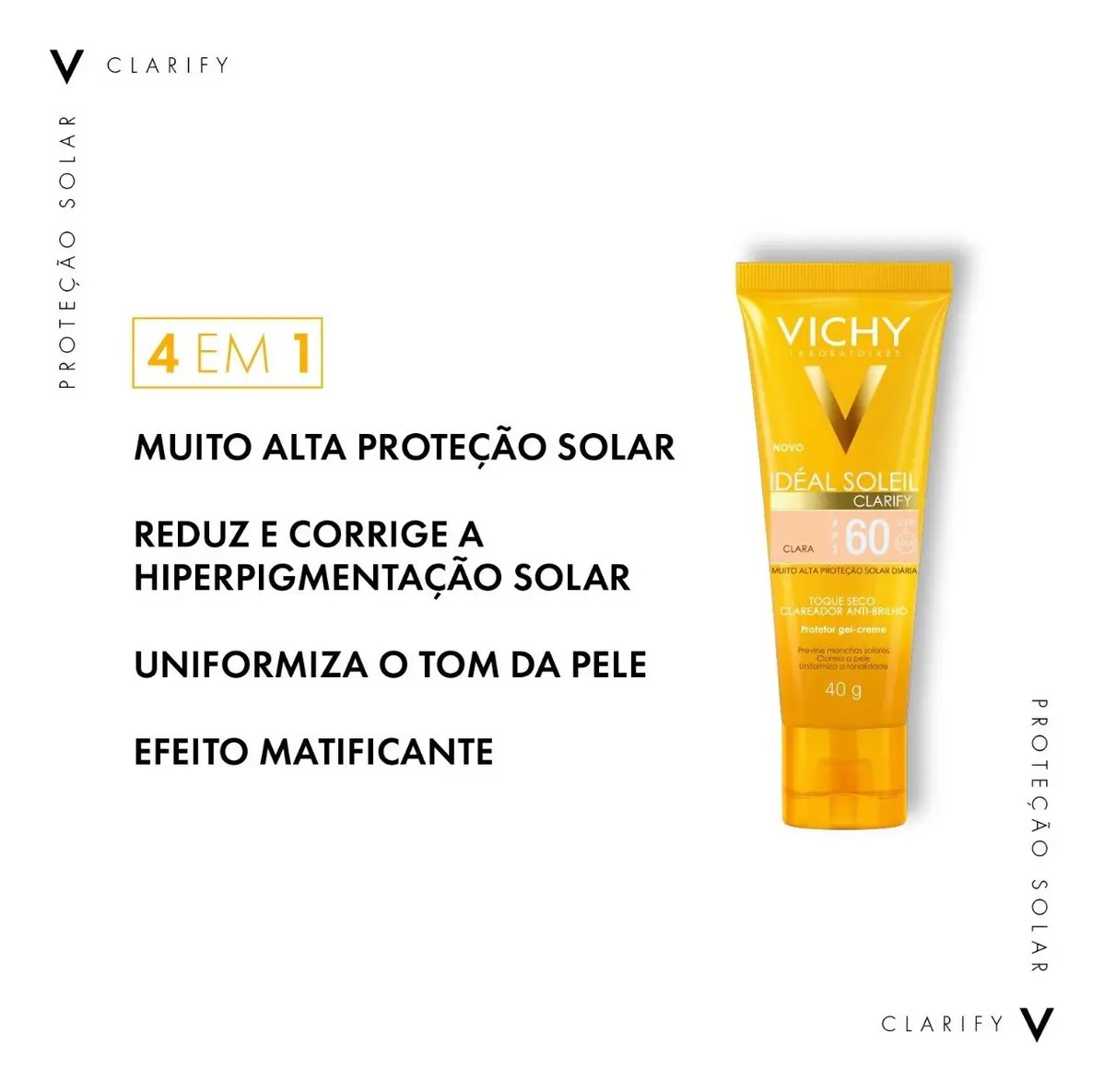 Idéal Soleil Protetor Solar Facial Clarify 2