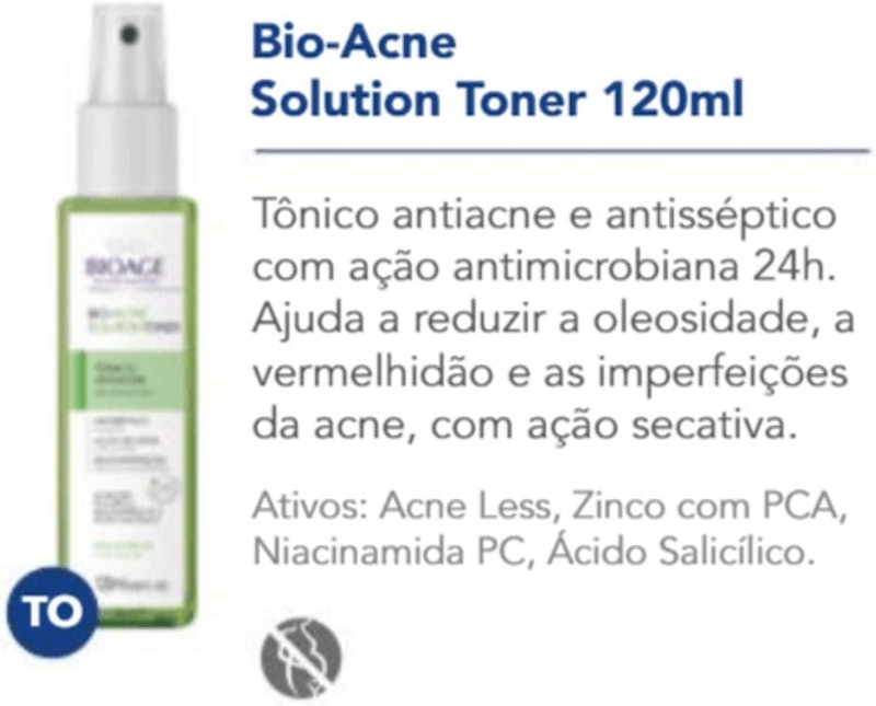 Tônico Antiacne Bioage 2