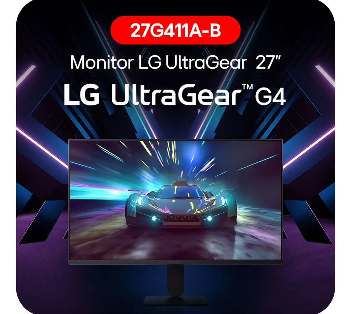 Monitor LG UltraGear G4 27G411A-B 3