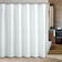 IDEALIZA Cortina Box Banheiro Branca PVC Antimofo Resistente 1