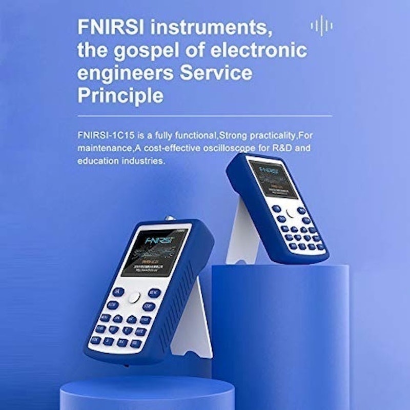 Osciloscópio Digital Cigoomxm Portátil FNIRSI-1C15 5