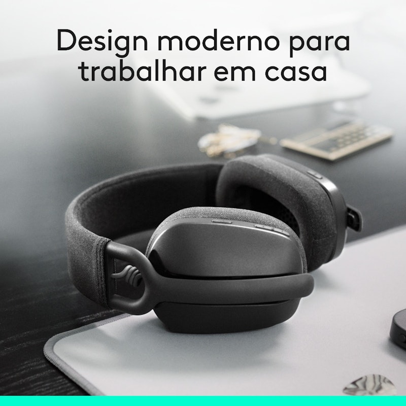 Headset sem fio Logitech Zone Vibe 100 2