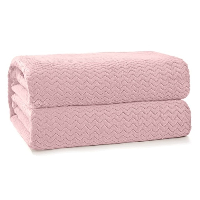 Cobertor Solteiro Hedrons Plush Tweed 3