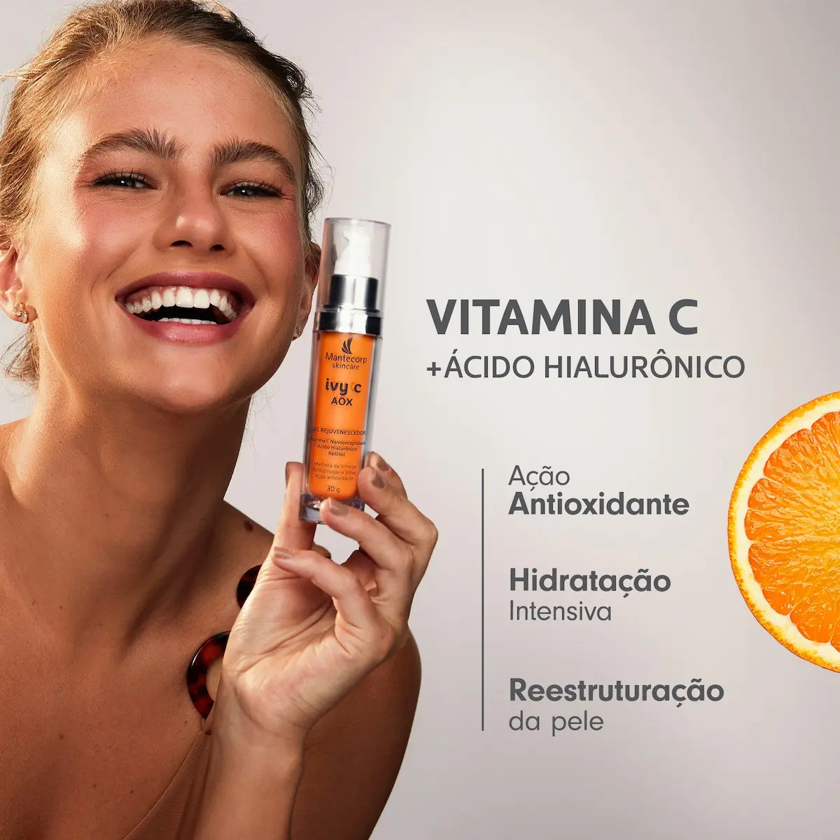 Rejuvenescedor Facial Ivy C Aox Gel 3