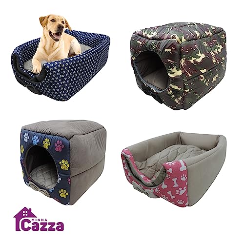 Cama Toca para Cachorro Gato 2 em 1  4