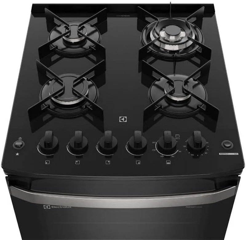 Fogão 4 Bocas Electrolux Preto Experience 5