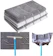 ISKILO Super Pano Chão Microfibra Grande 80x50 4 Peças 1