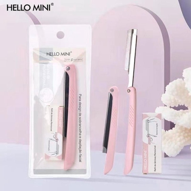Navalha Profissional com 5 Lâminas Hello Mini 2