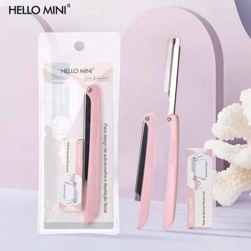 Navalha Profissional com 5 Lâminas Hello Mini 2