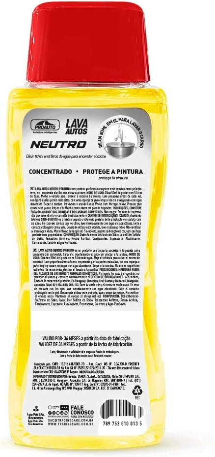 Lava Autos Concentrado 500 ml 2