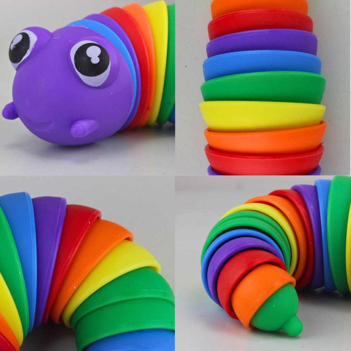 Slug Fidget Lesma com Olhos 2