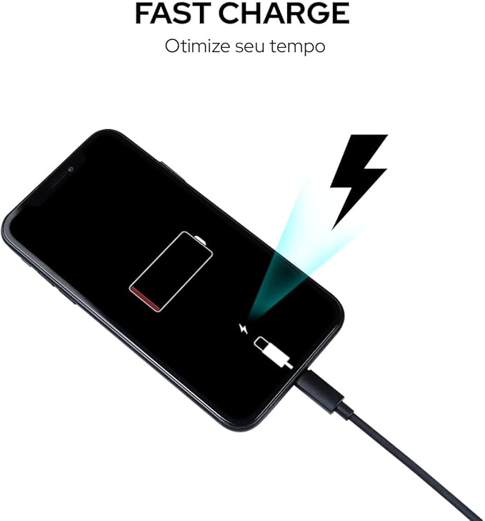 Carregador USB-C e USB-A Rápido Veicular com Duas Entradas 48 W 4