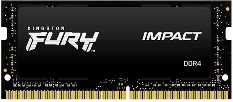 Memória de 8 GB SODIMM DDR4 3200 MHz Fury Impact 1