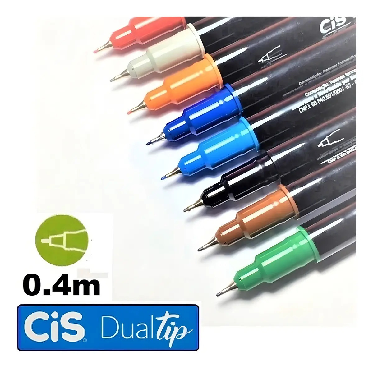 Brush Pen Dual Tip 4