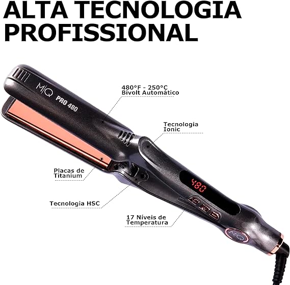 Chapinha de Cabelo Profissional Pro 480 2