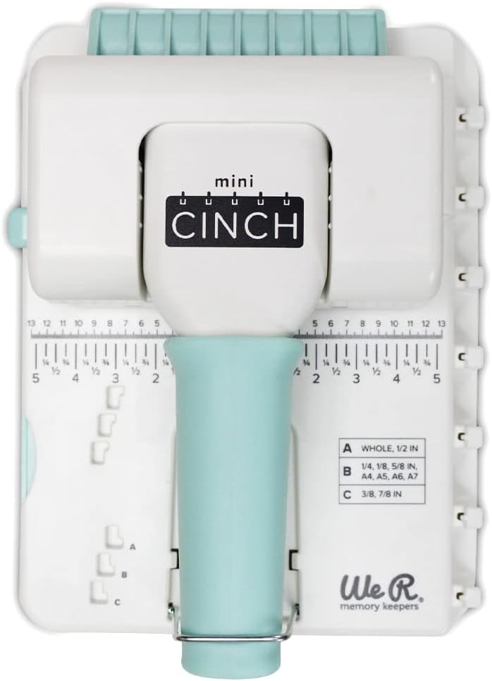 Encadernadora Mini Cinch Furo Quadrado 1
