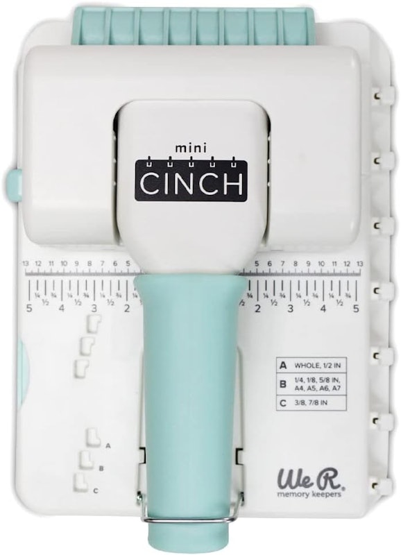 Encadernadora Mini Cinch Furo Quadrado 1