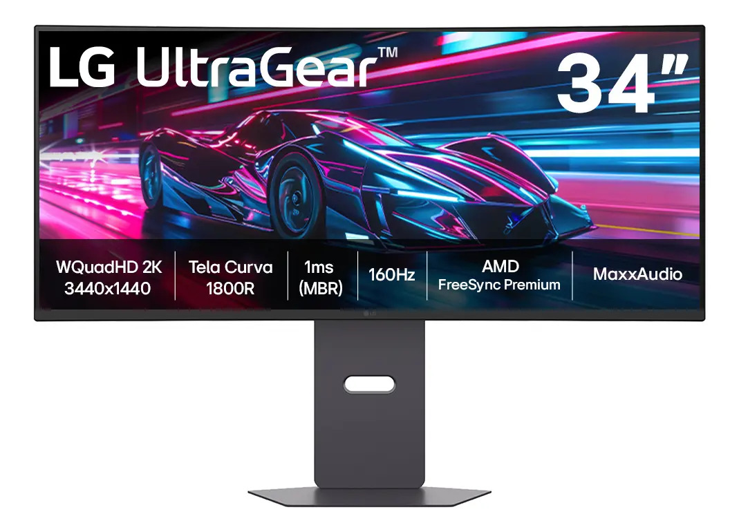 Monitor Gamer LG UltraGear Curvo 1