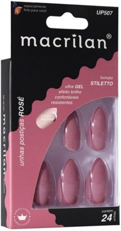 Unhas Postiças UP507 Estilo Stiletto 1
