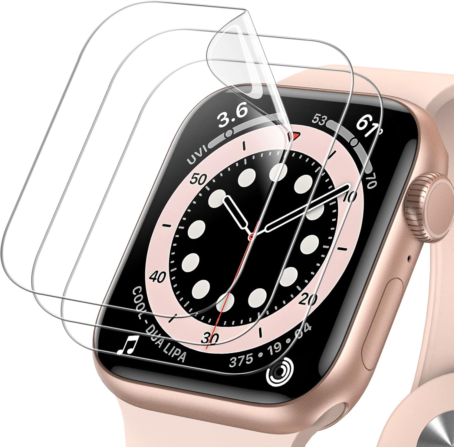 Jetech Screen Protector Compatible with Apple Watch SE 1