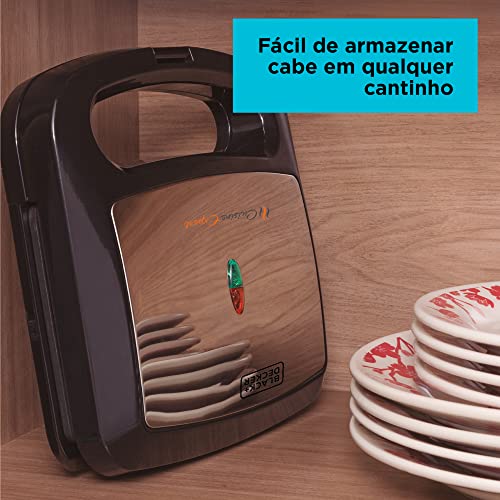 Sanduicheira Elétrica SM800-BR 127 V 4