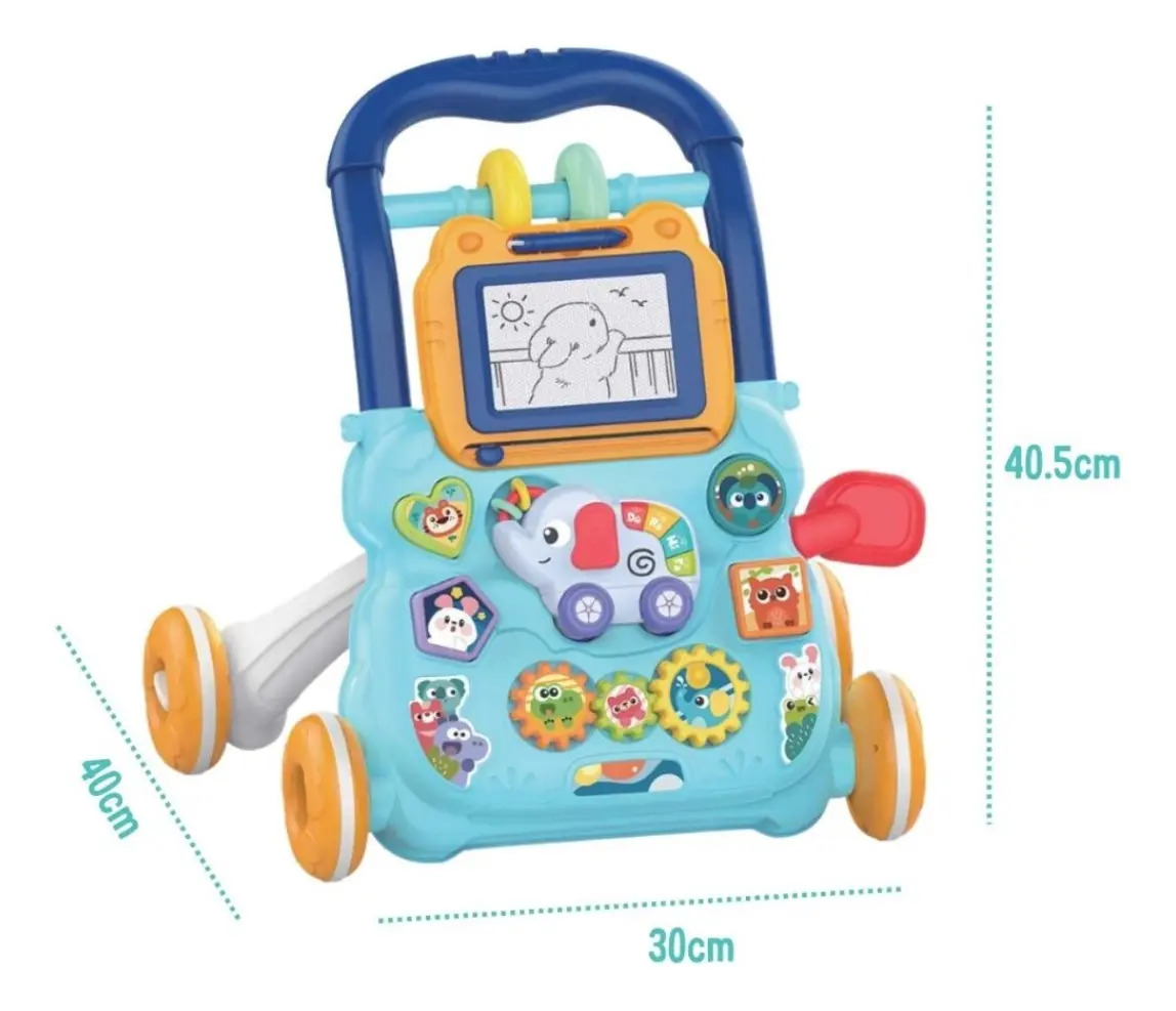 Andador Multiatividades Baby Elefante DM Toys 2