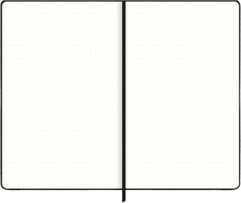 Caderno Pontilhado Costurado Executivo Capa Dura Fitto Cambridge 3