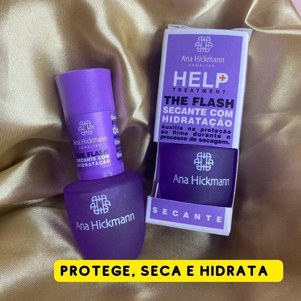 Esmalte Ana Hickmann - HELP Treatment - The Flash Secante com Hidratação 3