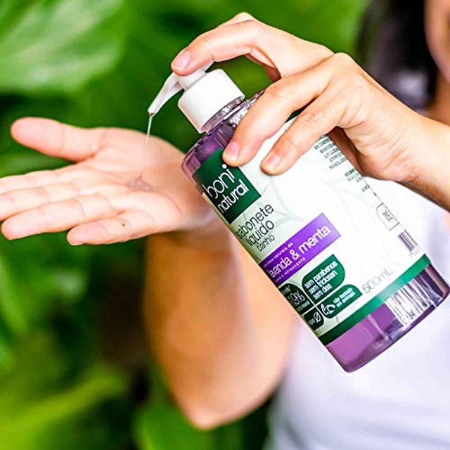 Sabonete Líquido Boni Natural Lavanda e Menta 3