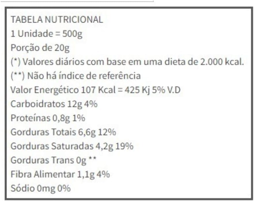 Chocolate 50% Cacau em Gotas sem Lactose Ouro Moreno 4