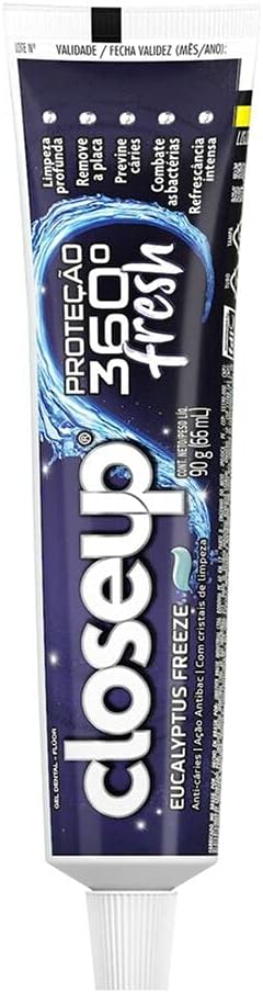Gel Dental Close Up Proteção 360º Fresh Eucalyptus Freeze 4