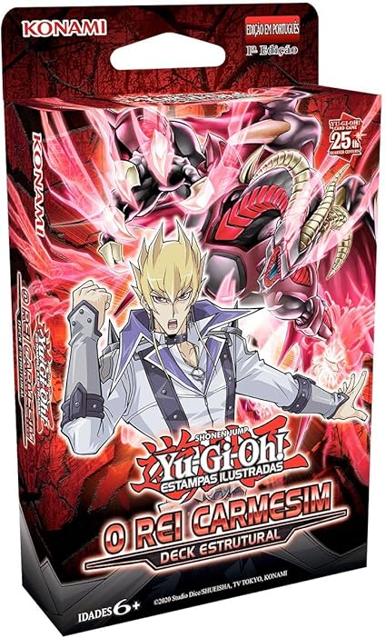 Deck Estrutural Yu-Gi-Oh! O Rei Carmesim  1