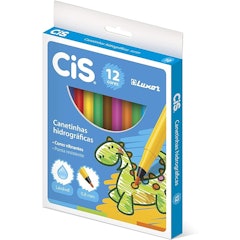 Canetinhas Hidrográficas 12 Cores Cis