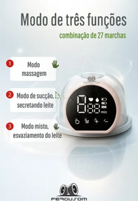 Bomba de Tirar Leite Elétrica P1 2