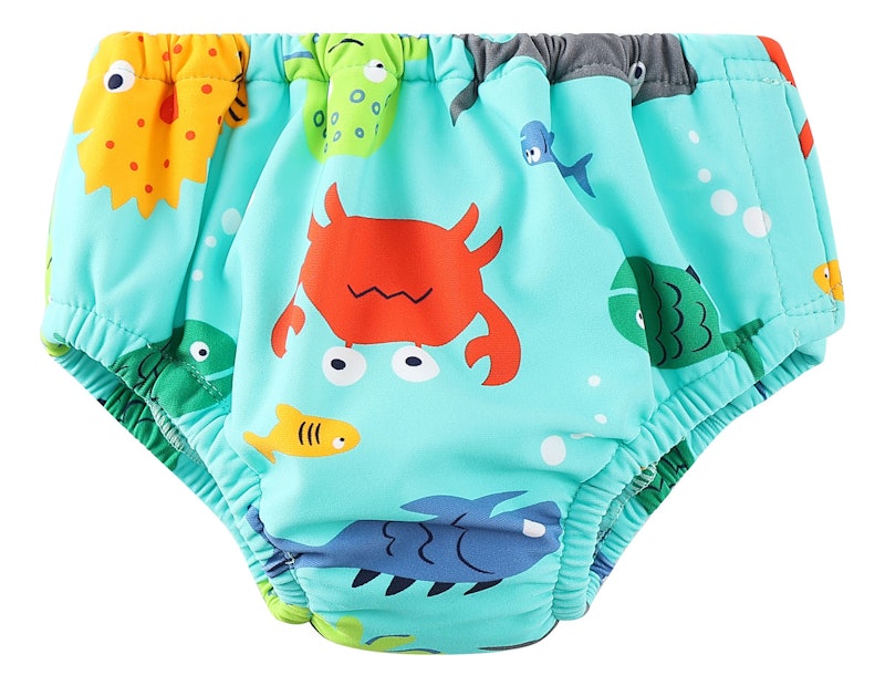 Fralda de Piscina Reutilizável Bebê 6 a 24 Meses 1