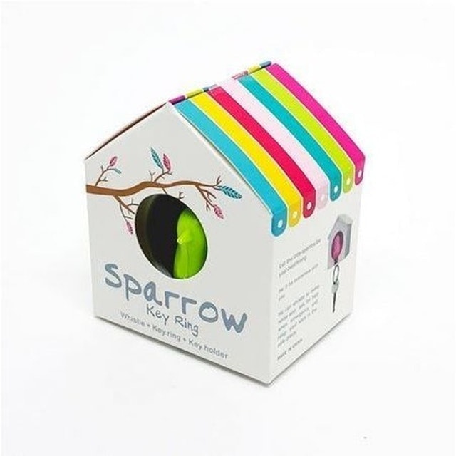 Porta-Chaves e Chaveiro Passarinho Sparrow Key Ring 2
